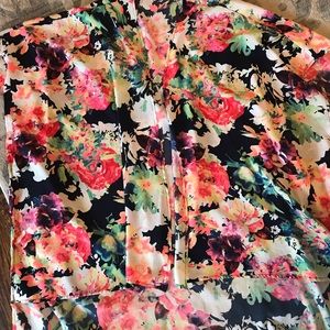 Floral kimono